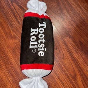 17" long Tootsie Roll Stuffed Candy Pillow Plush